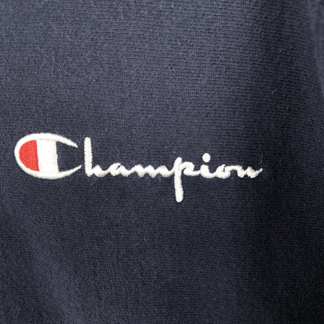 00'S Champion REVERSE WEAVE Reverse Weave Sweat Pullover Hoodie Men's M cotton navy blue type Vintage Second Hand