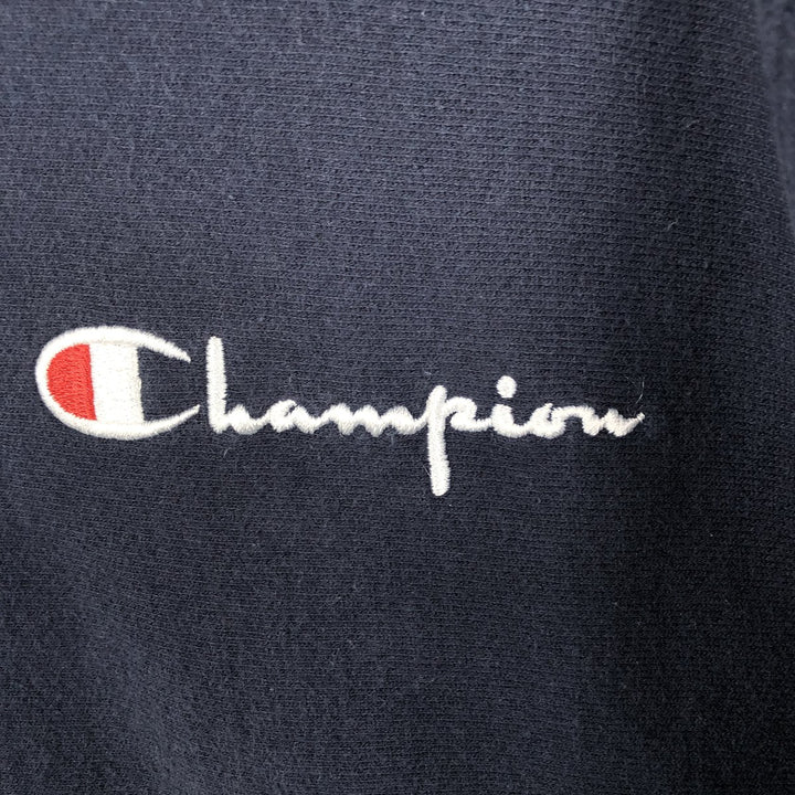 00'S Champion REVERSE WEAVE Reverse Weave Sweat Pullover Hoodie Men's M cotton navy blue type Vintage Second Hand