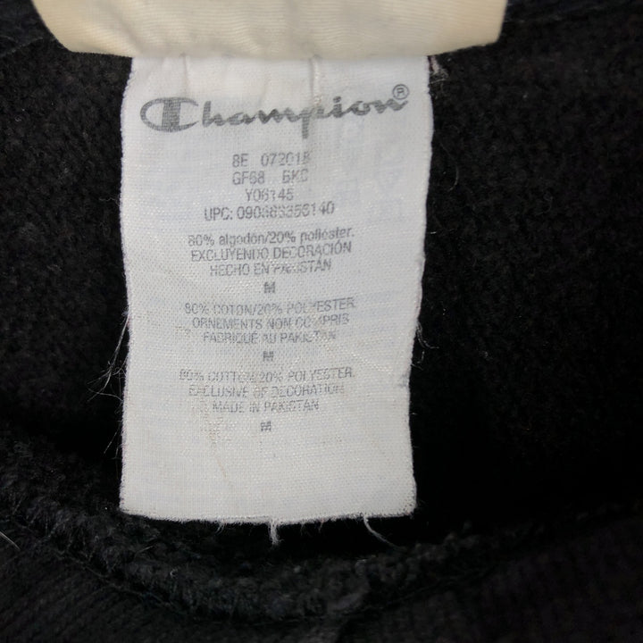 00'S Champion REVERSE WEAVE Reverse Weave Sweat Pullover Hoodie Men's M cotton black type Vintage Second Hand