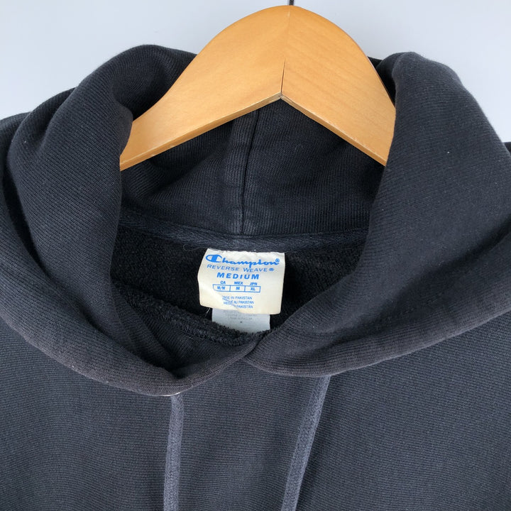 00'S Champion REVERSE WEAVE Reverse Weave Sweat Pullover Hoodie Men's M cotton black type Vintage Second Hand