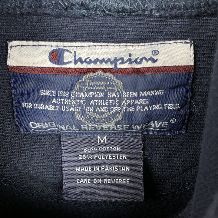 00'S Champion ORIGINAL REVERSE WEAVE Original Reverse Weave Sweat Pullover Hoodie Men's M size cotton navy blue type Vintage Second Hand