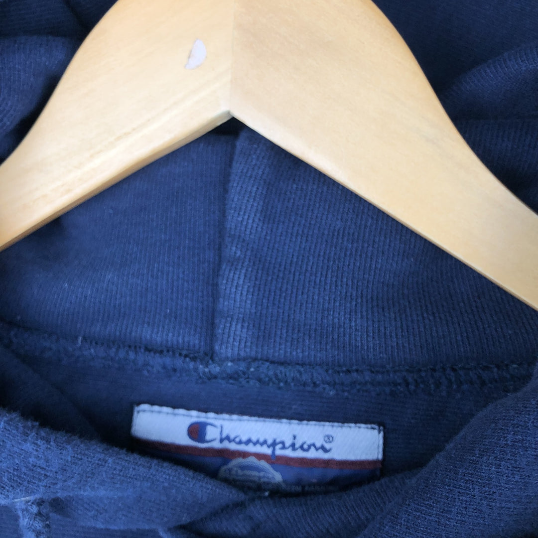 00'S Champion ORIGINAL REVERSE WEAVE Original Reverse Weave Sweat Pullover Hoodie Men's M size cotton navy blue type Vintage Second Hand