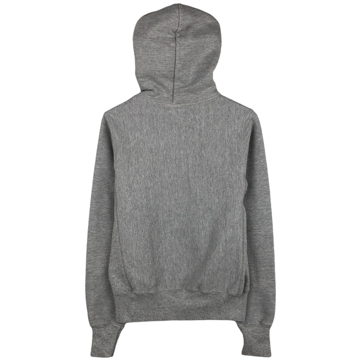 2000'S Champion REVERSE WEAVE (no logo) sweatshirt pullover hoodie, men's size XS equivalent. cotton gray type Vintage Second Hand