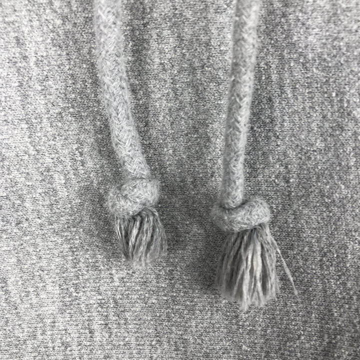 2000'S Champion REVERSE WEAVE (no logo) sweatshirt pullover hoodie, men's size XS equivalent. cotton gray type Vintage Second Hand