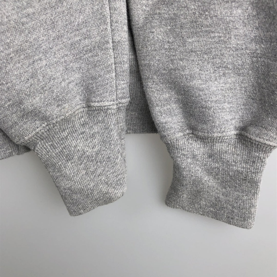 2000'S Champion REVERSE WEAVE (no logo) sweatshirt pullover hoodie, men's size XS equivalent. cotton gray type Vintage Second Hand