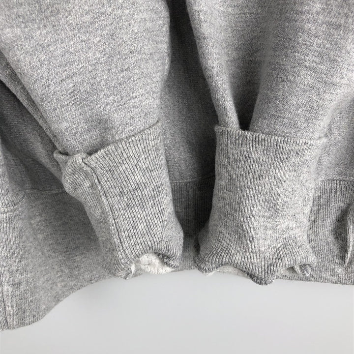 2000'S Champion REVERSE WEAVE (no logo) sweatshirt pullover hoodie, men's size XS equivalent. cotton gray type Vintage Second Hand