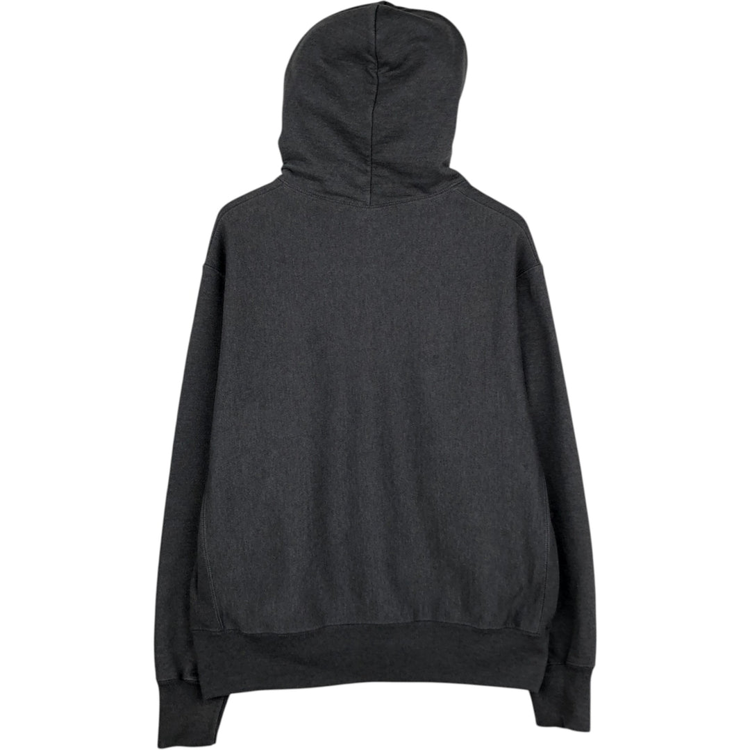 2000'S Champion REVERSE WEAVE Advertising Sweatshirt Pullover Hoodie, Men's Size L (approx.) cotton gray type Vintage Second Hand