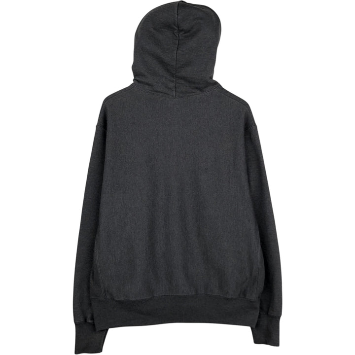 2000'S Champion REVERSE WEAVE Advertising Sweatshirt Pullover Hoodie, Men's Size L (approx.) cotton gray type Vintage Second Hand