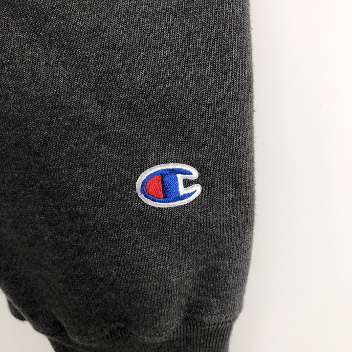 2000'S Champion REVERSE WEAVE Advertising Sweatshirt Pullover Hoodie, Men's Size L (approx.) cotton gray type Vintage Second Hand