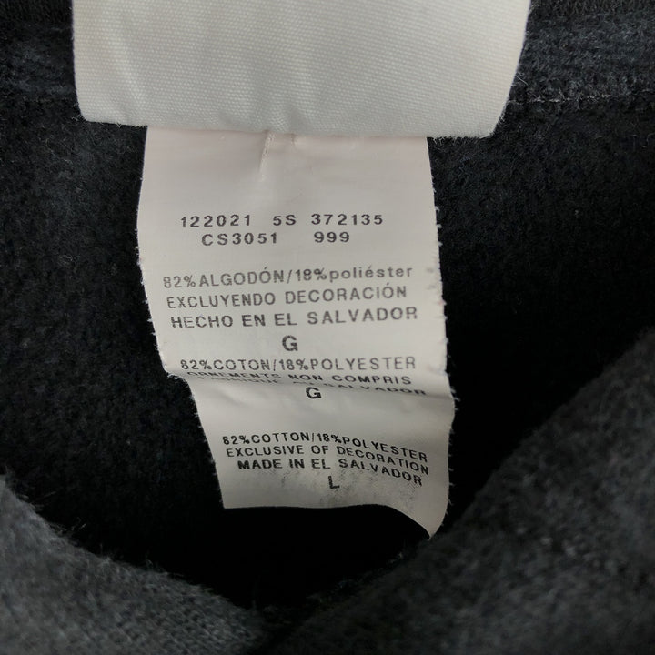 2000'S Champion REVERSE WEAVE Reverse Weave College Sweatshirt Pullover Hoodie, Men's Size L cotton black type Vintage Second Hand