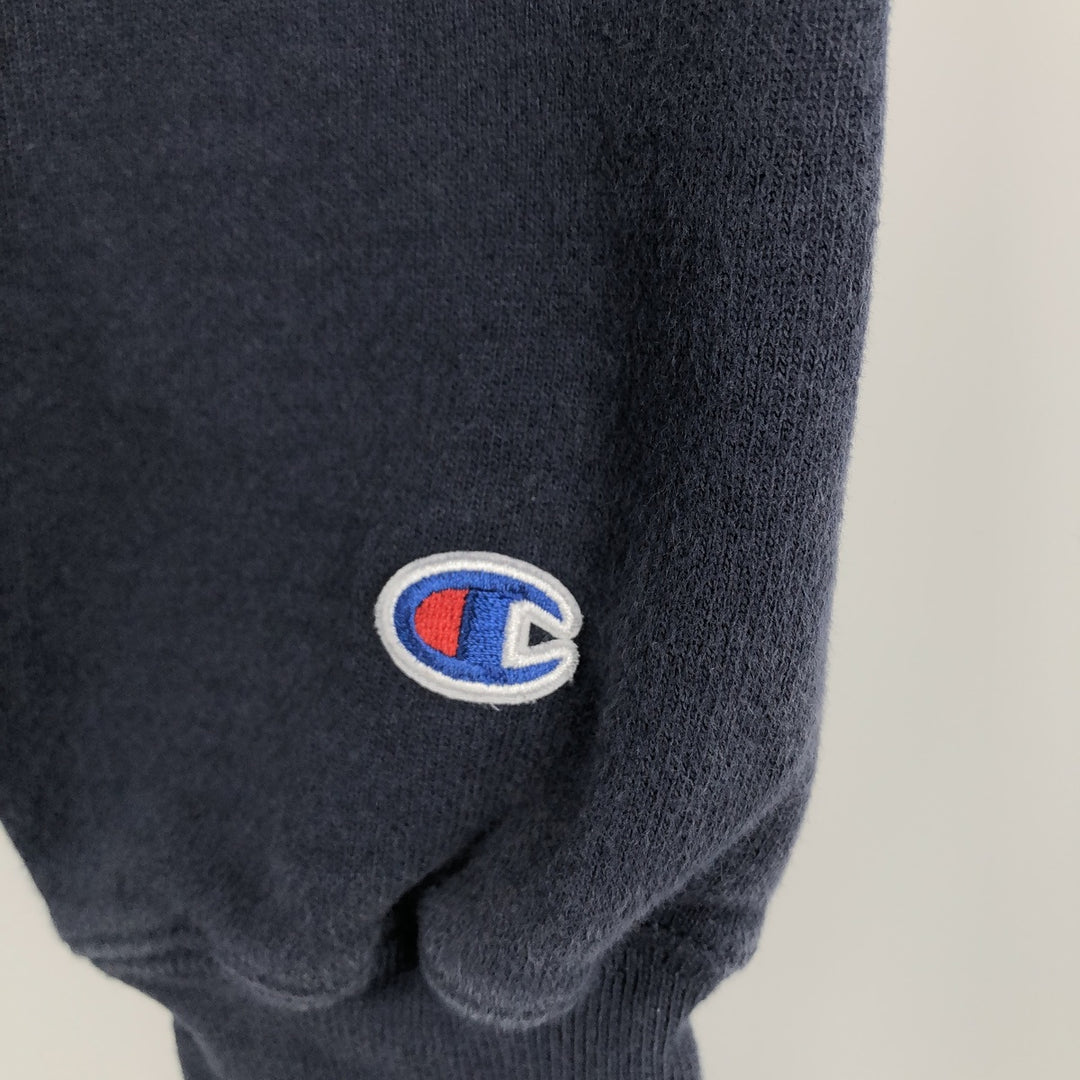 Champion REVERSE WEAVE Reverse Weave College Sweat Pullover Hoodie Men's S cotton navy blue type Vintage Second Hand