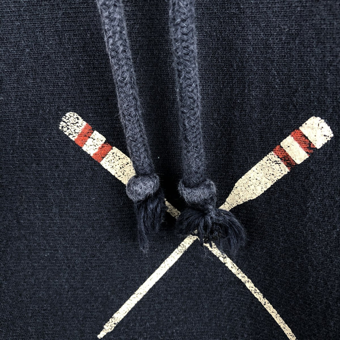 Champion REVERSE WEAVE Reverse Weave College Sweat Pullover Hoodie Men's S cotton navy blue type Vintage Second Hand