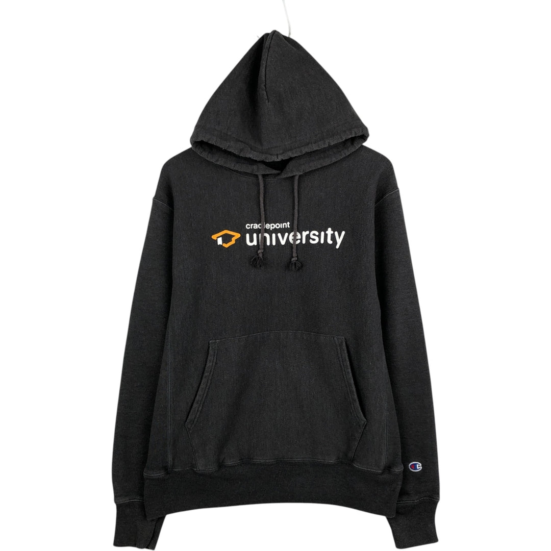 Champion REVERSE WEAVE Advertising Sweat Pullover Hoodie, Men's Size M cotton gray type Vintage Second Hand