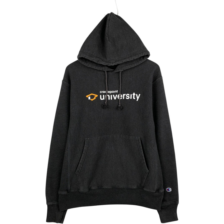 Champion REVERSE WEAVE Advertising Sweat Pullover Hoodie, Men's Size M cotton gray type Vintage Second Hand