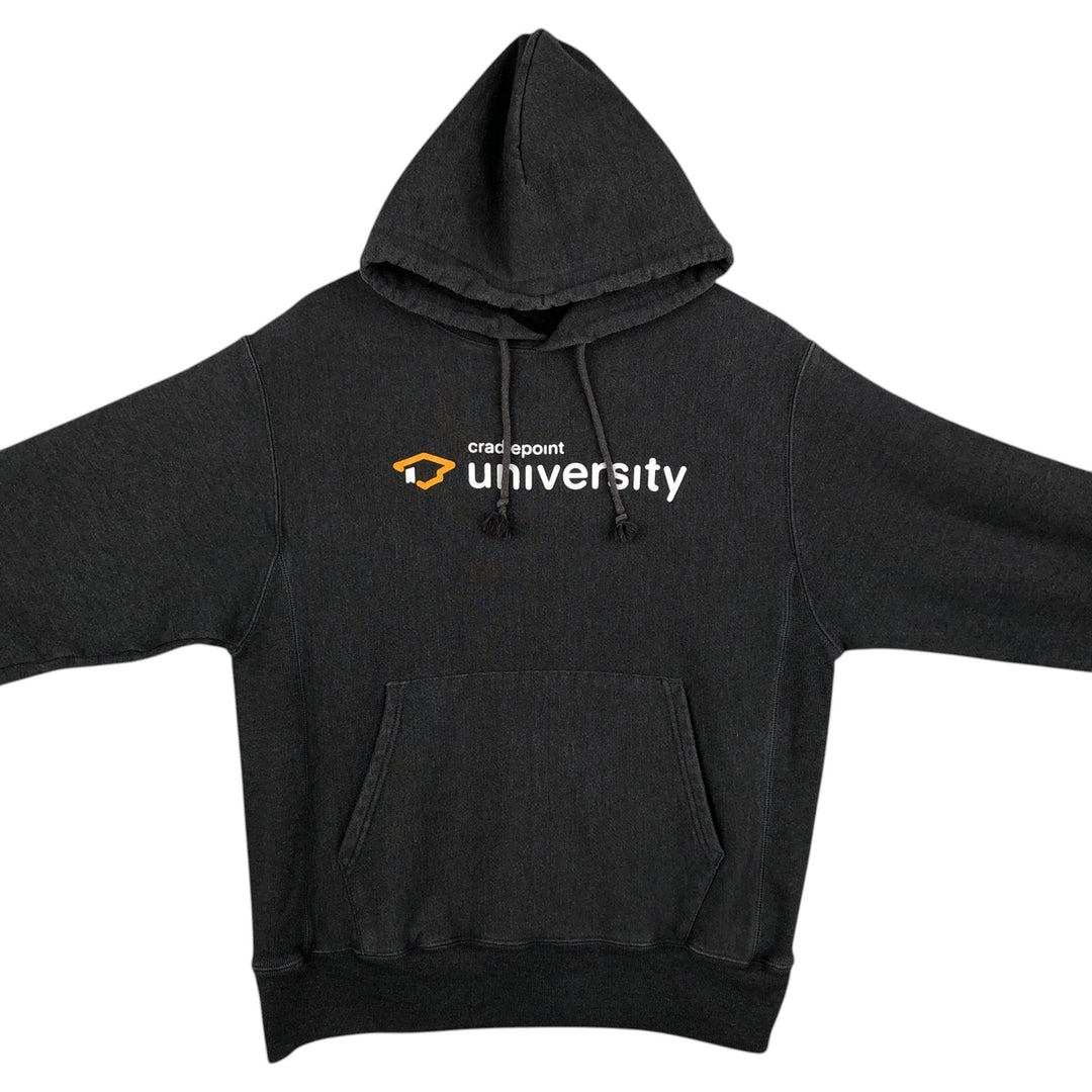 Champion REVERSE WEAVE Advertising Sweat Pullover Hoodie, Men's Size M cotton gray type Vintage Second Hand