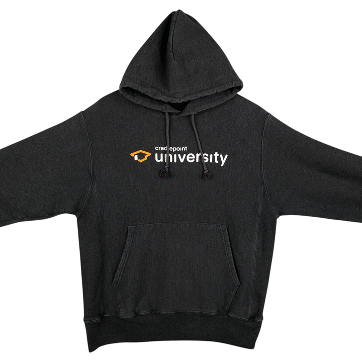 Champion REVERSE WEAVE Advertising Sweat Pullover Hoodie, Men's Size M cotton gray type Vintage Second Hand