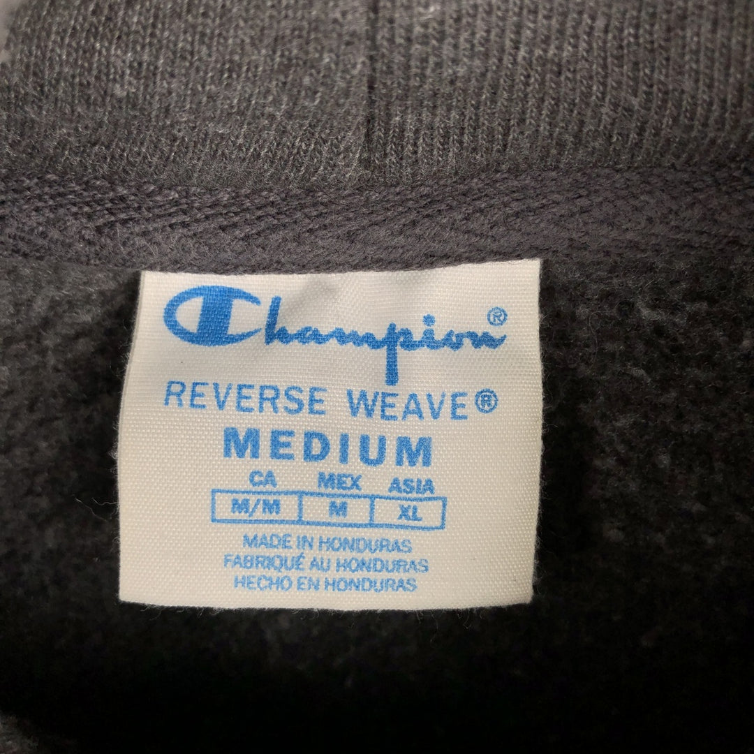 Champion REVERSE WEAVE Advertising Sweat Pullover Hoodie, Men's Size M cotton gray type Vintage Second Hand