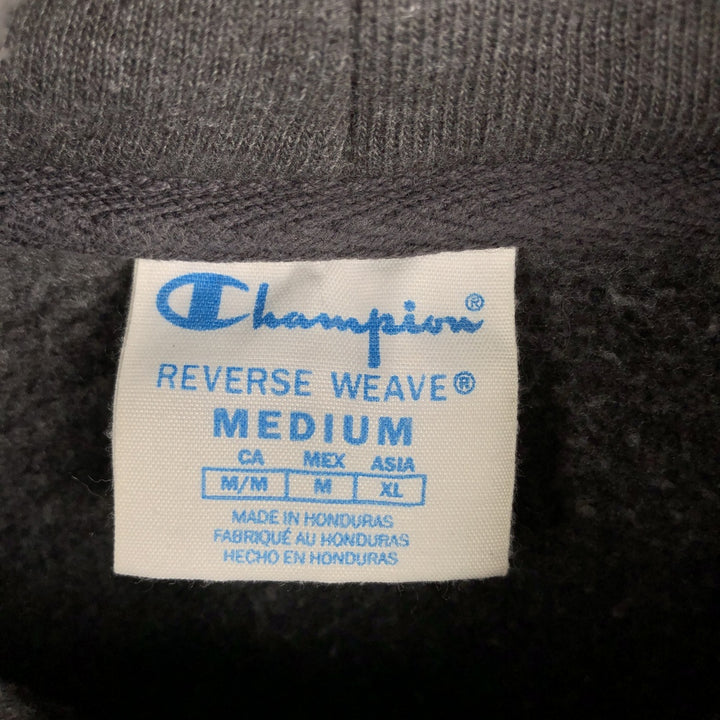 Champion REVERSE WEAVE Advertising Sweat Pullover Hoodie, Men's Size M cotton gray type Vintage Second Hand