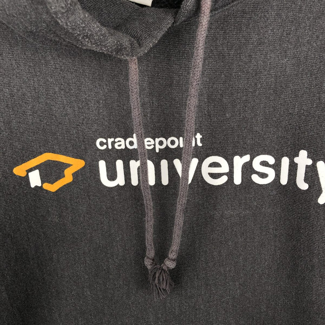 Champion REVERSE WEAVE Advertising Sweat Pullover Hoodie, Men's Size M cotton gray type Vintage Second Hand