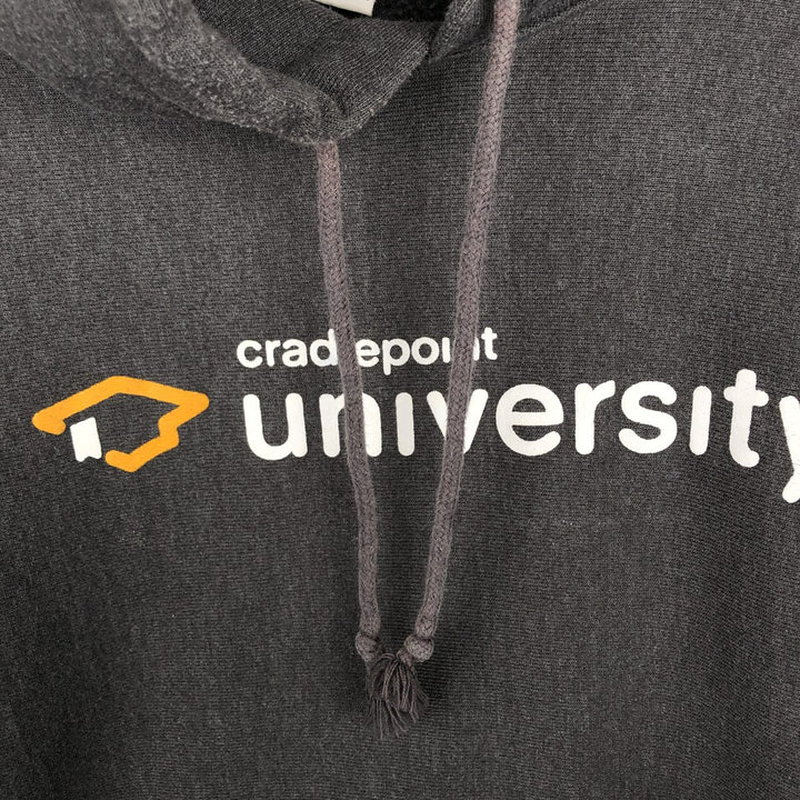 Champion REVERSE WEAVE Advertising Sweat Pullover Hoodie, Men's Size M cotton gray type Vintage Second Hand