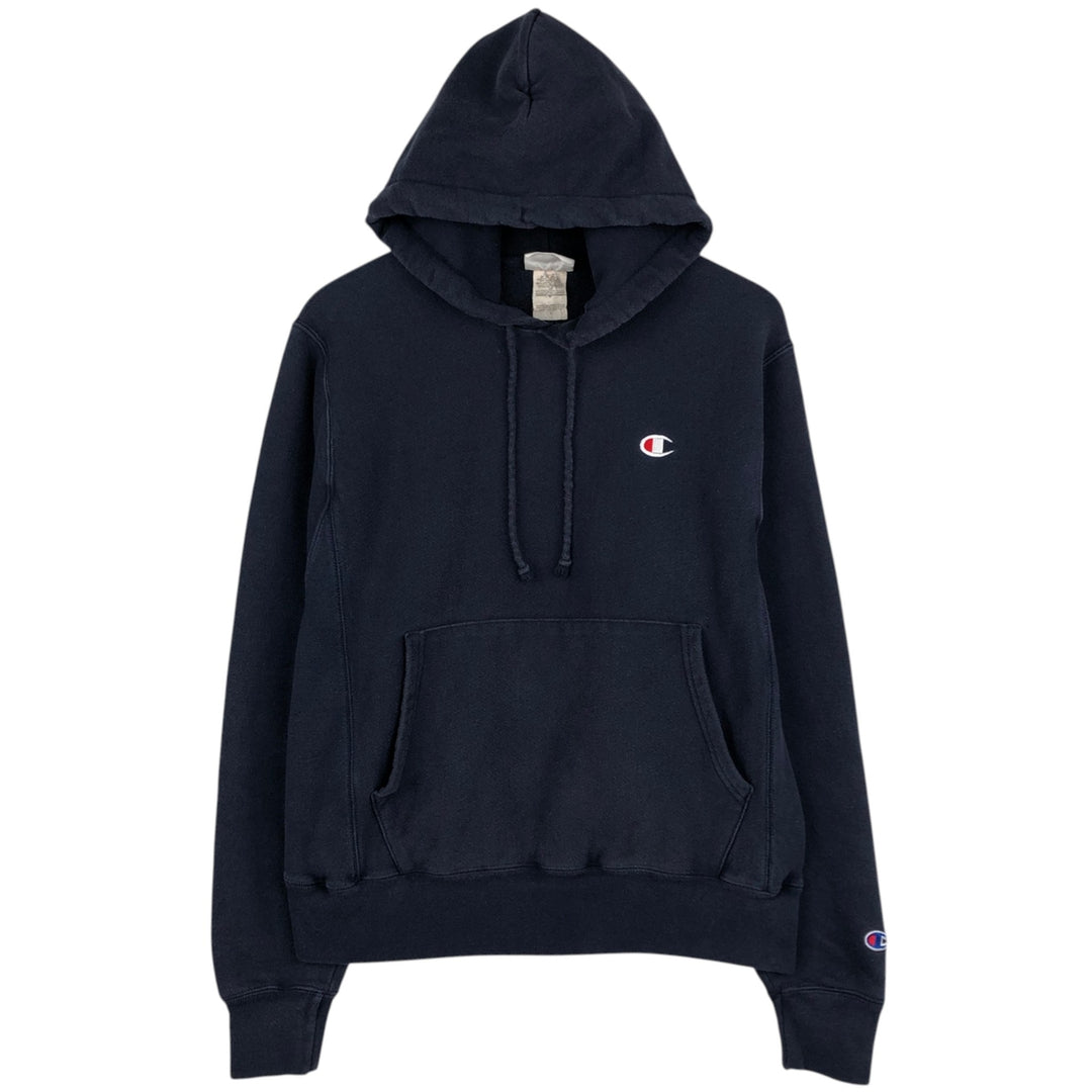 Champion REVERSE WEAVE Reverse Weave Sweat Pullover Hoodie Men's S cotton navy blue type Vintage Second Hand