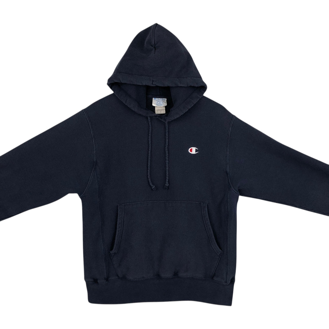 Champion REVERSE WEAVE Reverse Weave Sweat Pullover Hoodie Men's S cotton navy blue type Vintage Second Hand