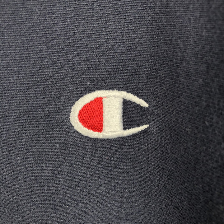 00'S Champion REVERSE WEAVE Reverse Weave Sweat Pullover Hoodie Men's L size unclear navy blue type Vintage Second Hand