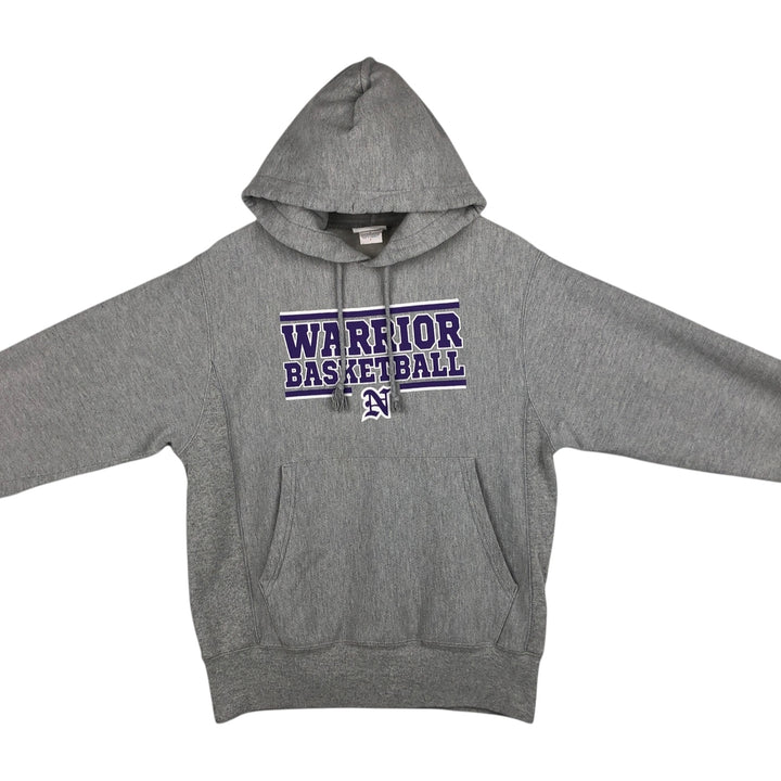 2000'S Champion REVERSE WEAVE Reverse Weave College Sweatshirt Pullover Hoodie, Men's Size Small cotton gray type Vintage Second Hand