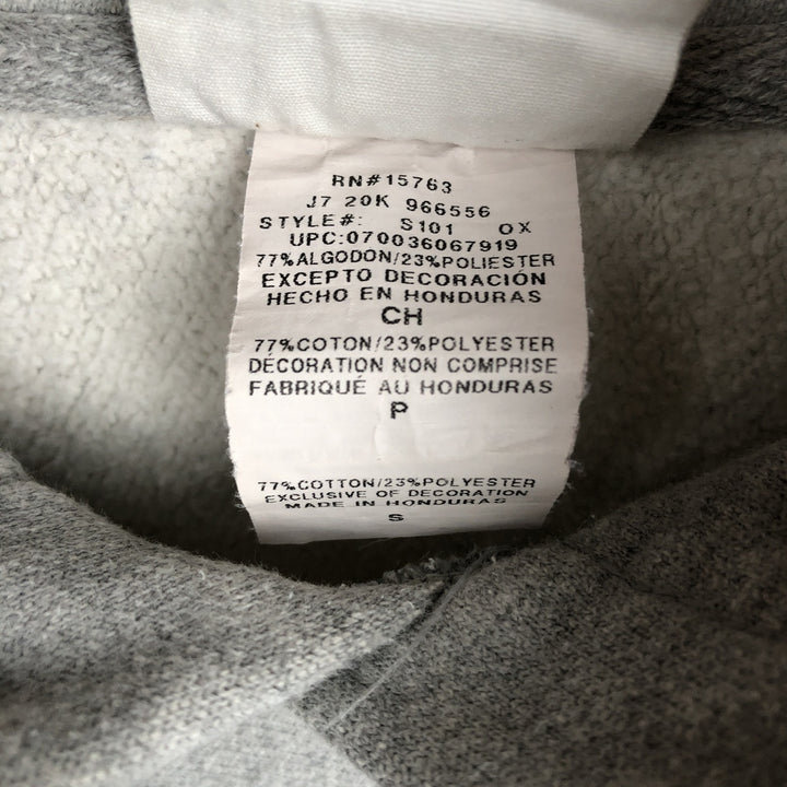 2000'S Champion REVERSE WEAVE Reverse Weave College Sweatshirt Pullover Hoodie, Men's Size Small cotton gray type Vintage Second Hand