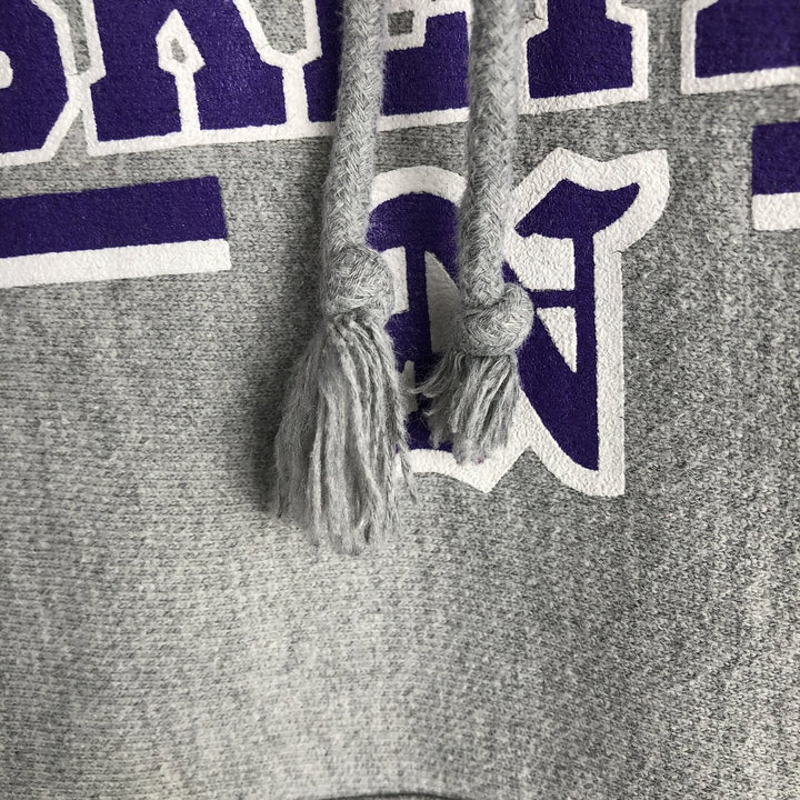 2000'S Champion REVERSE WEAVE Reverse Weave College Sweatshirt Pullover Hoodie, Men's Size Small cotton gray type Vintage Second Hand