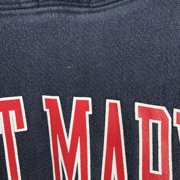 2000'S Champion REVERSE WEAVE Reverse Weave College Sweatshirt Pullover Hoodie, Men's Size L cotton navy blue type Vintage Second Hand