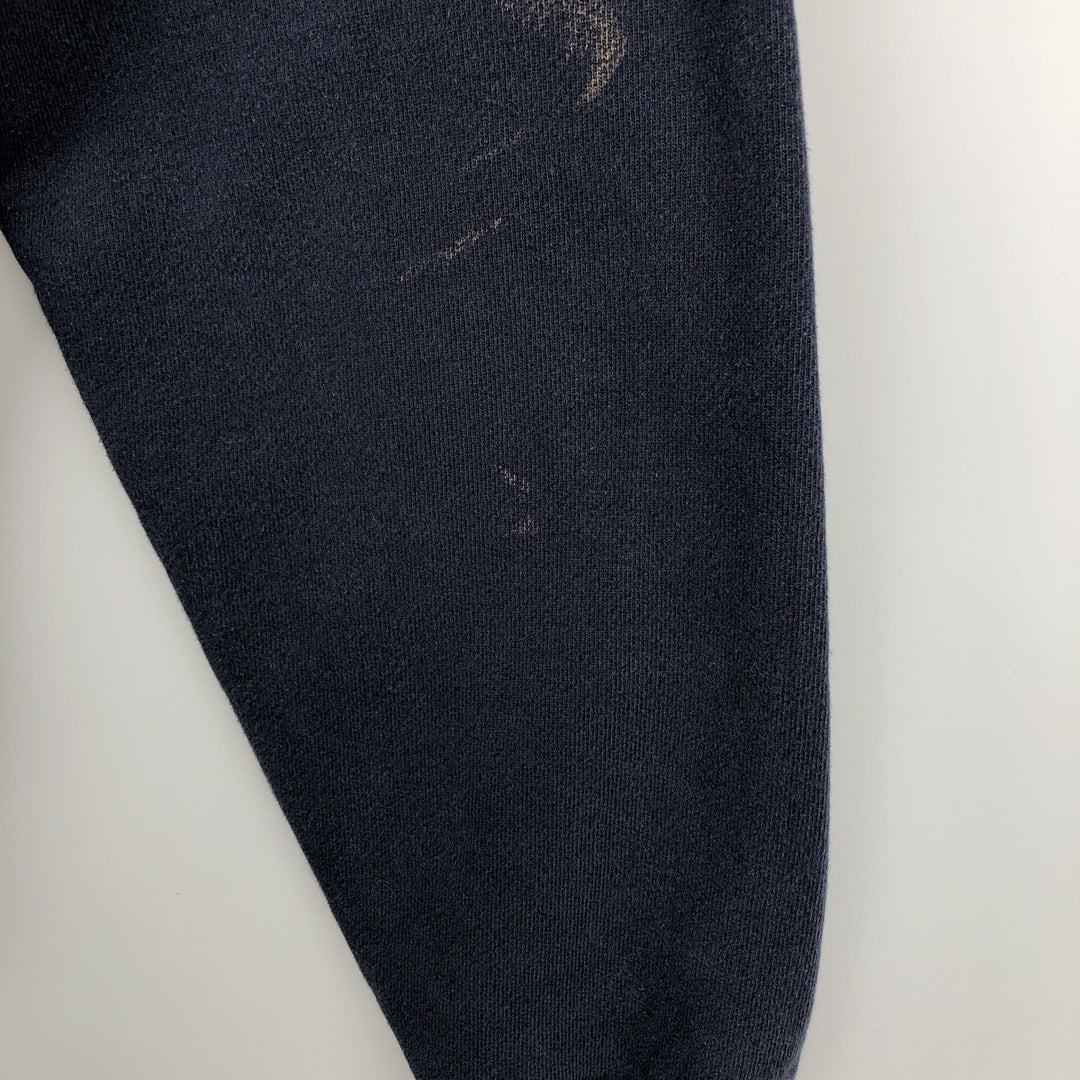 2000'S Champion REVERSE WEAVE Reverse Weave College Sweatshirt Pullover Hoodie, Men's Size L cotton navy blue type Vintage Second Hand