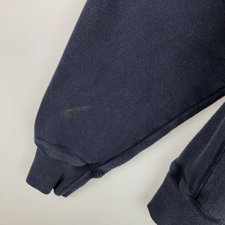 2000'S Champion REVERSE WEAVE Reverse Weave College Sweatshirt Pullover Hoodie, Men's Size L cotton navy blue type Vintage Second Hand