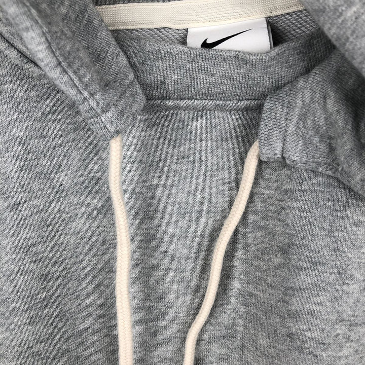 Nike Dri-FIT sweatshirt pullover hoodie, men's size L cotton gray type Vintage Second Hand