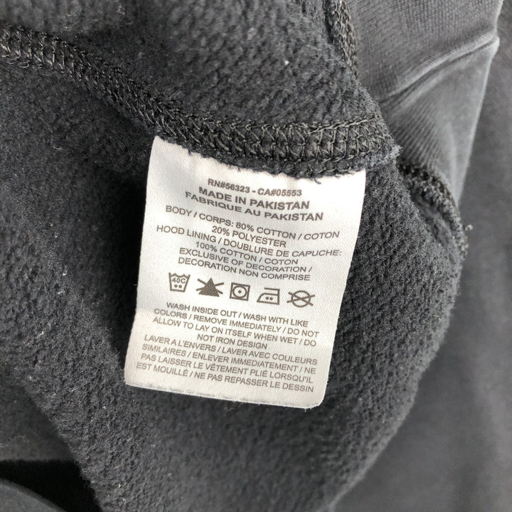 Nike Sweat Pullover Hoodie, Men's Size M cotton black type Vintage Second Hand