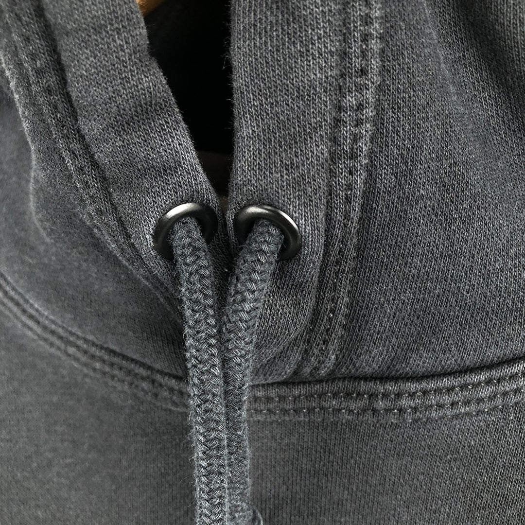 Nike Sweat Pullover Hoodie, Men's Size M cotton black type Vintage Second Hand