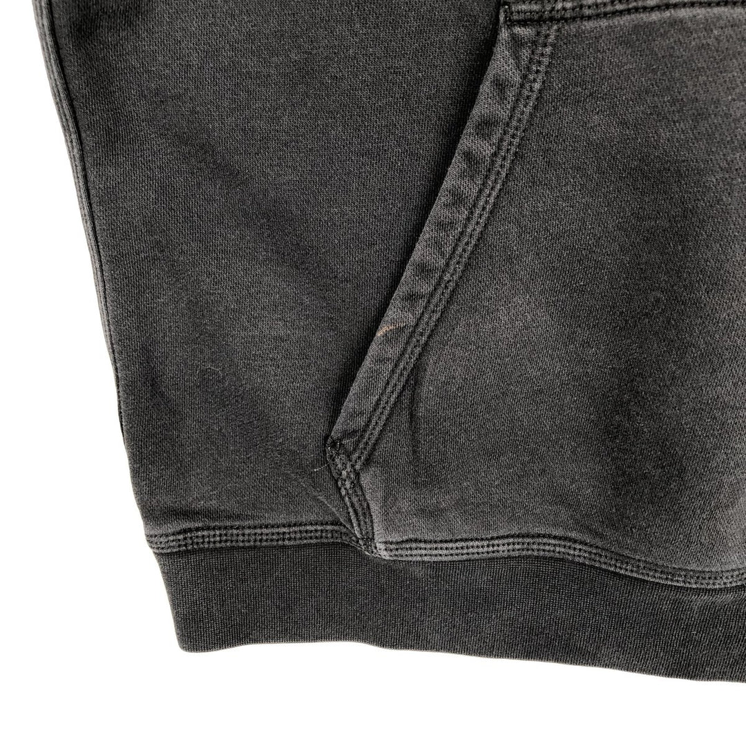 Nike Sweat Pullover Hoodie, Men's Size M cotton black type Vintage Second Hand