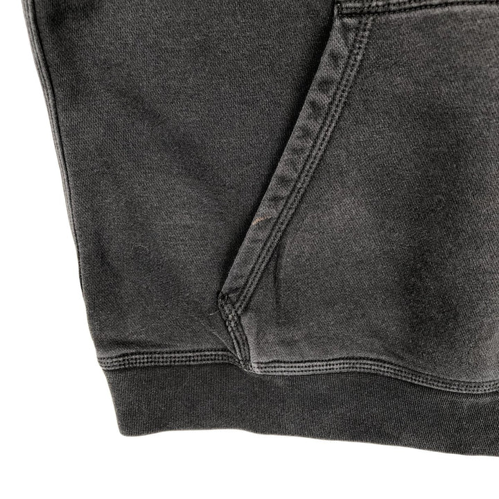 Nike Sweat Pullover Hoodie, Men's Size M cotton black type Vintage Second Hand