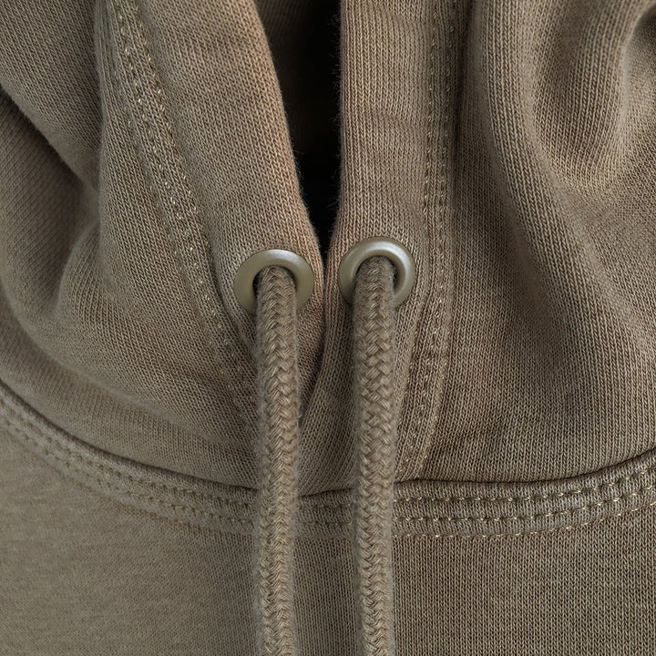 Nike Sweat Pullover Hoodie, Men's Size M cotton Beige type Vintage Second Hand