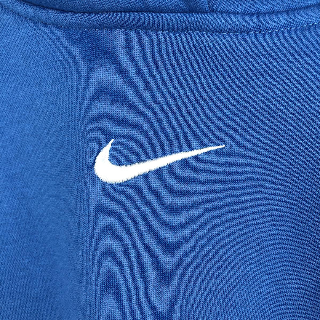 Nike Center Logo Sweat Pullover Hoodie (Men's Size XS) cotton Blue type light blue Vintage Second Hand