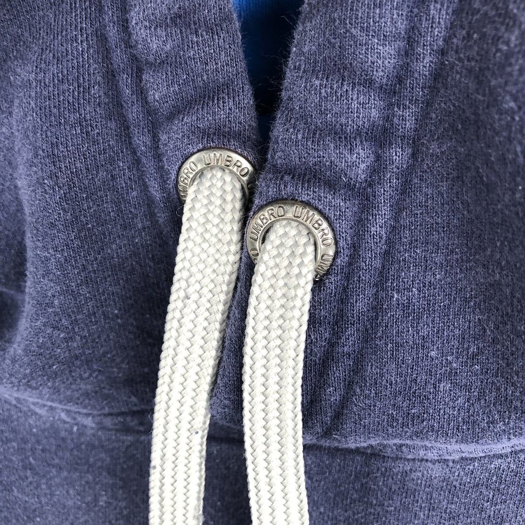 Umbro UMBRO sweatshirt pullover hoodie, men's XL size cotton navy blue type Vintage Second Hand