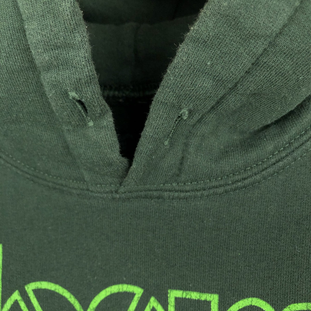 THE DOORS Band Sweatshirt Pullover Hoodie (Men's Size M) unclear green type Vintage Second Hand