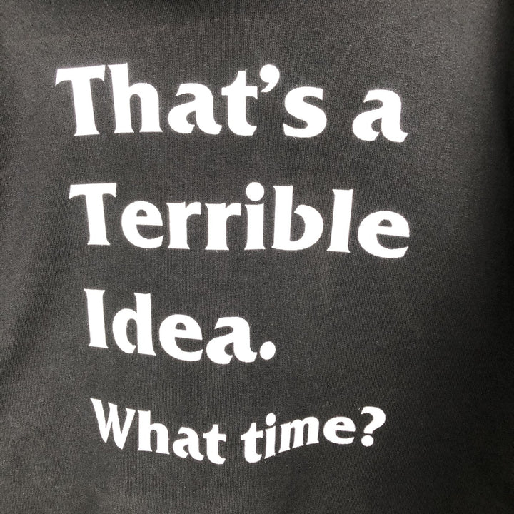 90s-00'S Hanes sweatshirt pullover hoodie, men's size XL equivalent, vintage. cotton black type Vintage Second Hand