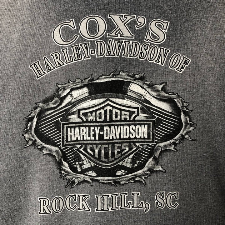 Harley-Davidson Advertising Pullover Hoodie, Men's XXL unclear gray type Vintage Second Hand