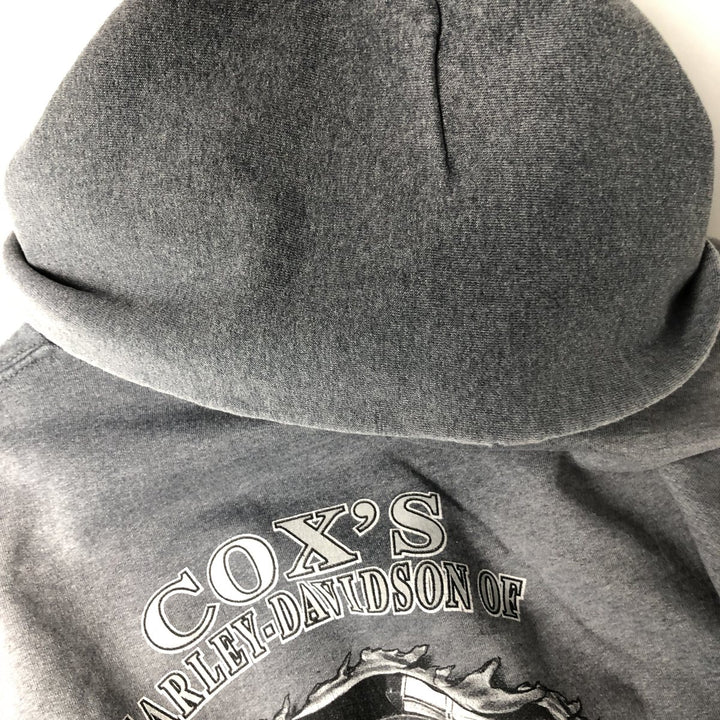 Harley-Davidson Advertising Pullover Hoodie, Men's XXL unclear gray type Vintage Second Hand
