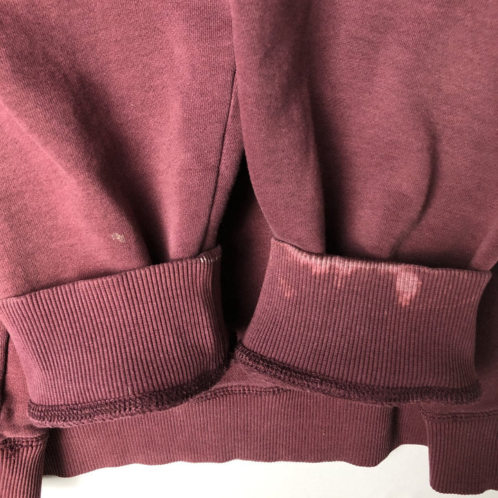 Harley-Davidson Advertising Pullover Hoodie, Men's XL cotton Red type red-purple Vintage Second Hand