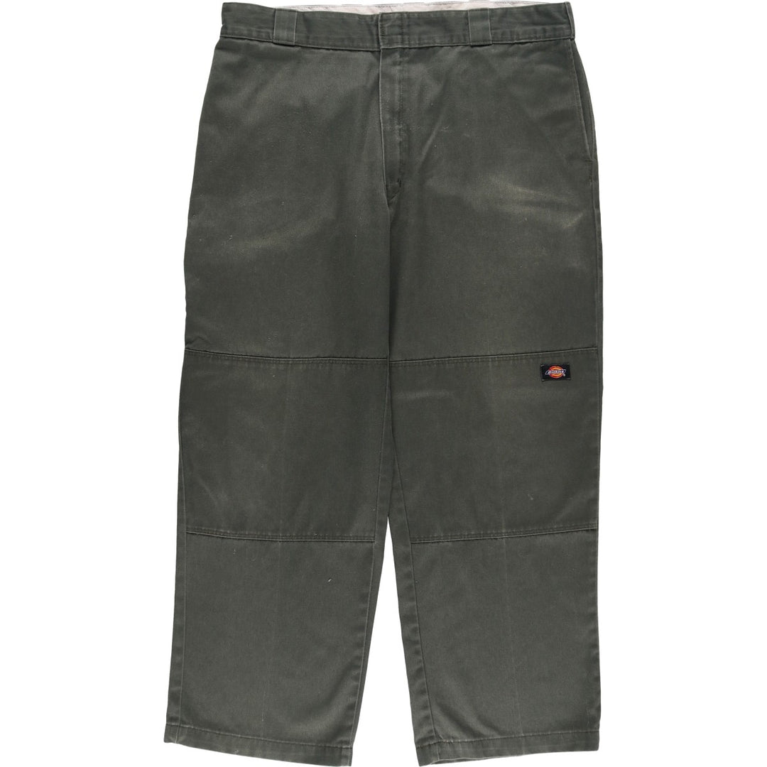 Dickies Loose Fit Double Knee Work Pants Men's W39 unclear Khaki type Vintage Second Hand