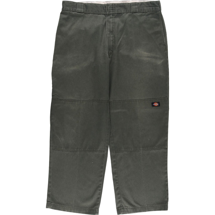 Dickies Loose Fit Double Knee Work Pants Men's W39 unclear Khaki type Vintage Second Hand
