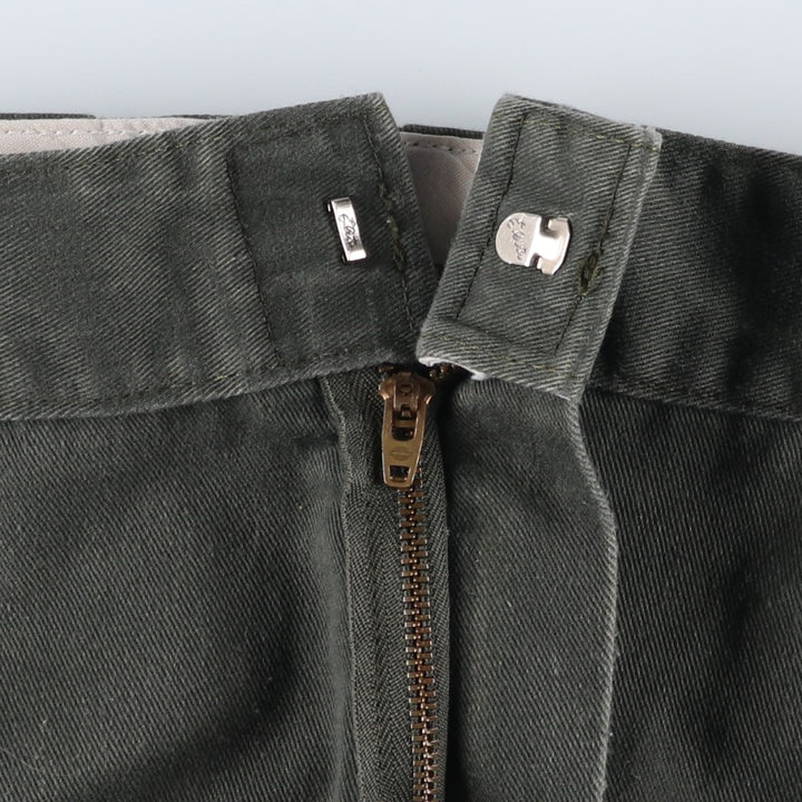 Dickies Loose Fit Double Knee Work Pants Men's W39 unclear Khaki type Vintage Second Hand