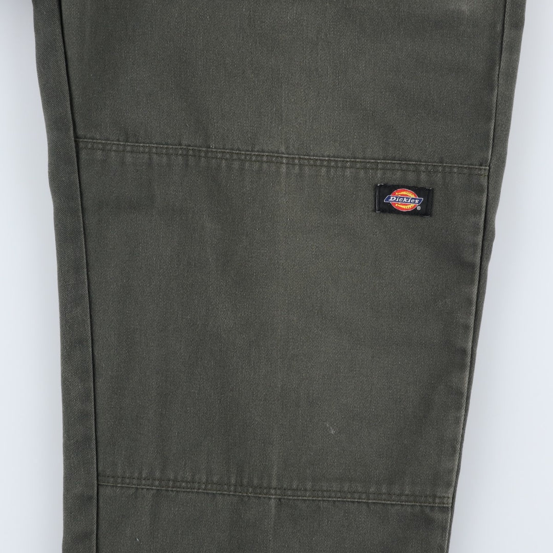 Dickies Loose Fit Double Knee Work Pants Men's W39 unclear Khaki type Vintage Second Hand